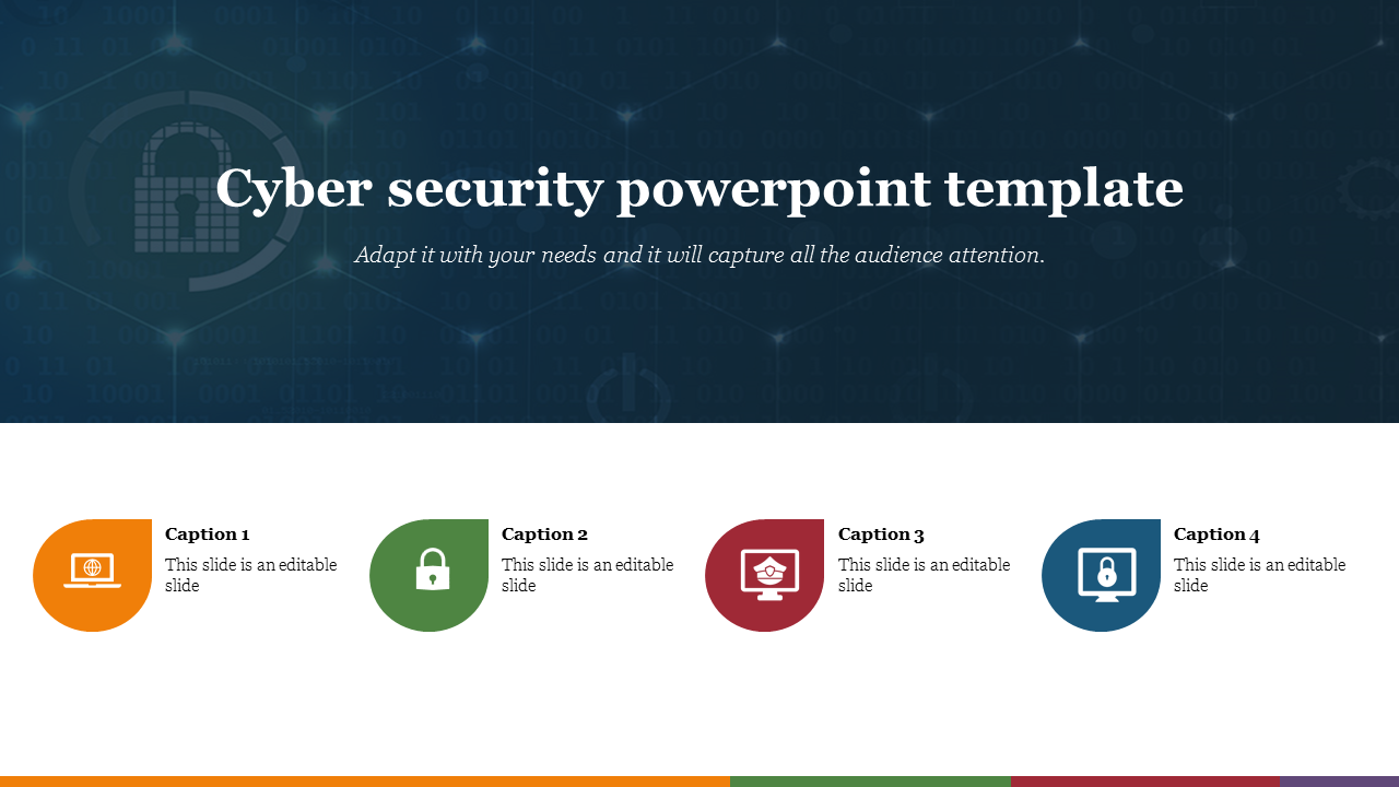 Free - Download the Best Cyber Security Presentation Template